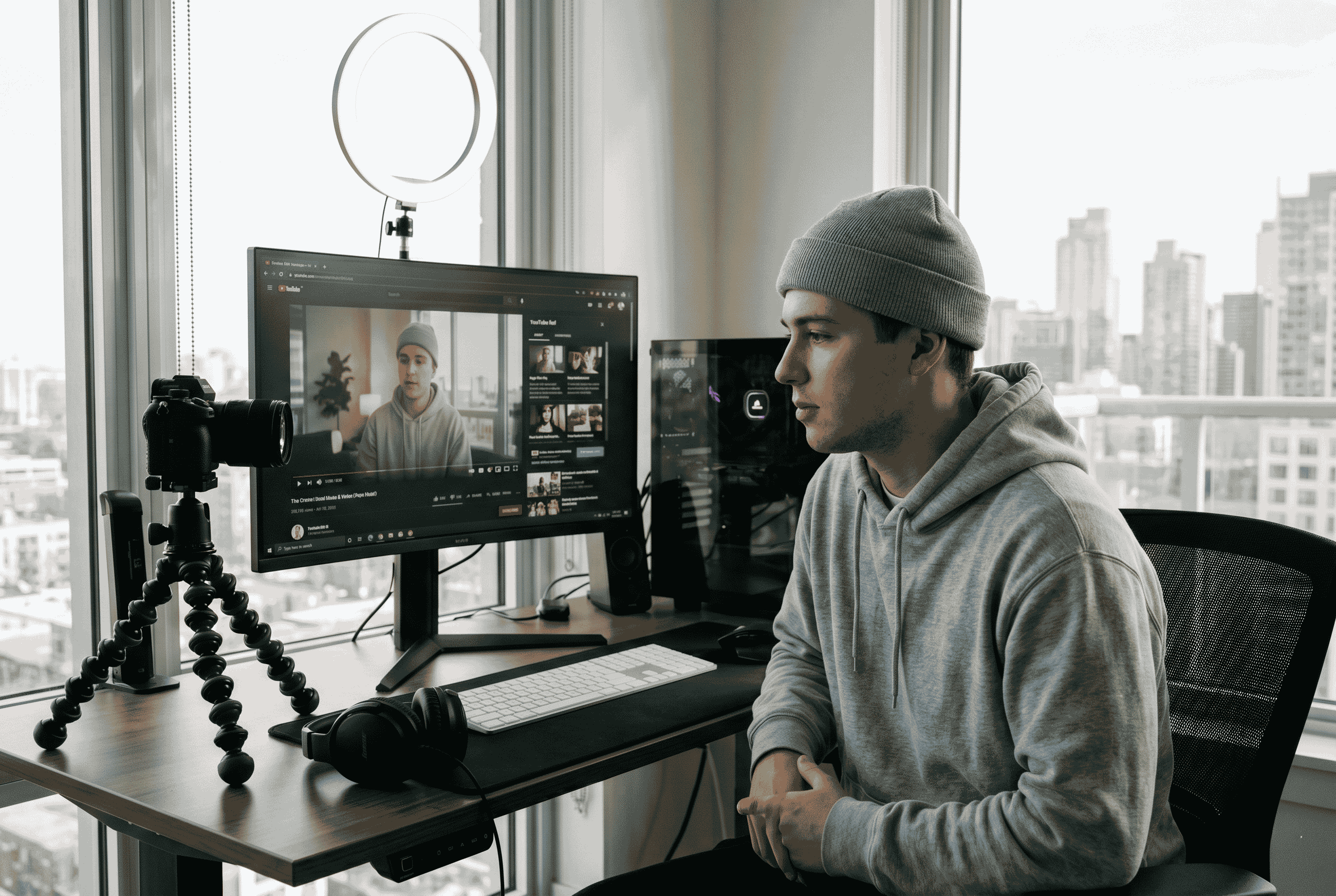 YouTube video reference AI storyboard